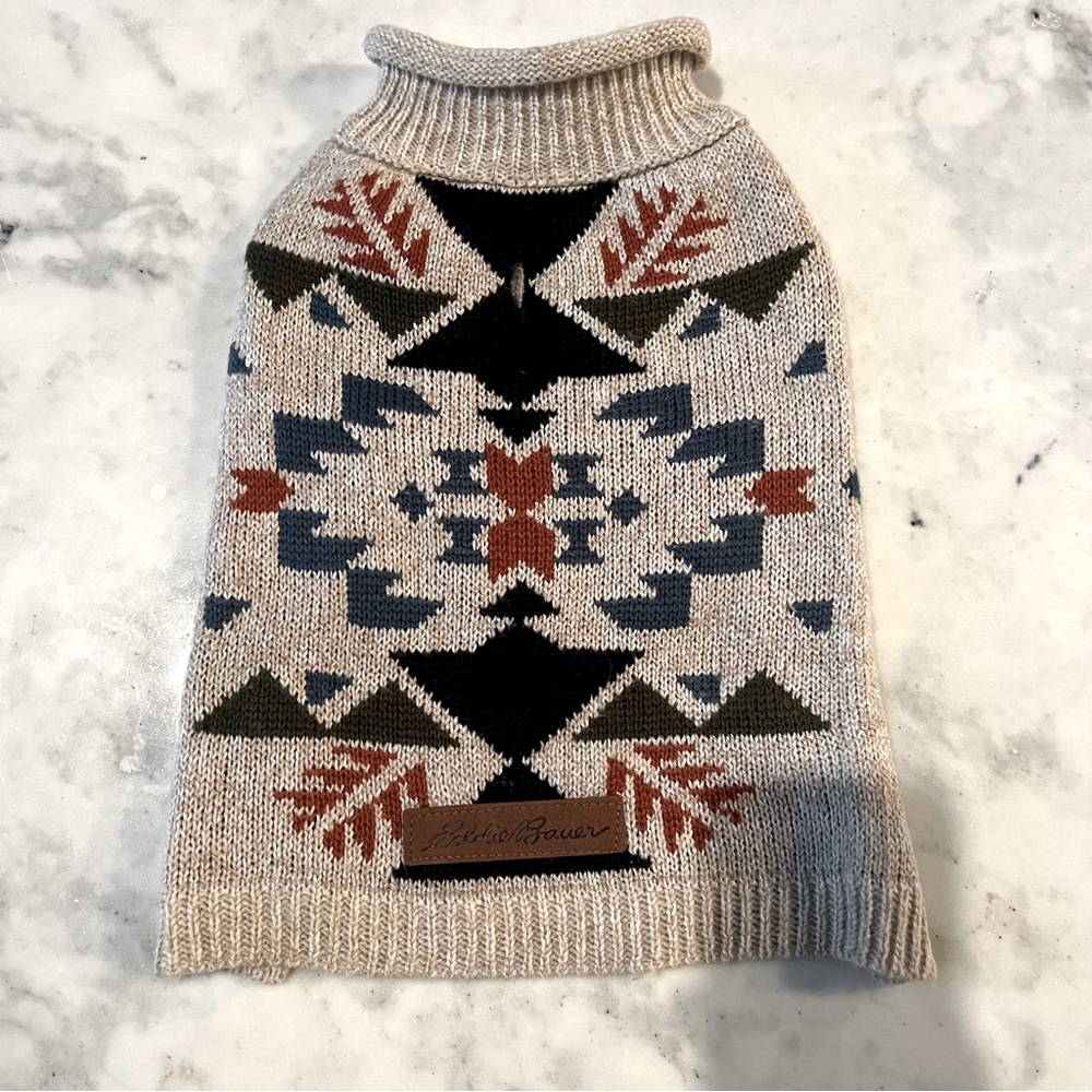 Eddie Bauer Dog Knit Sweater